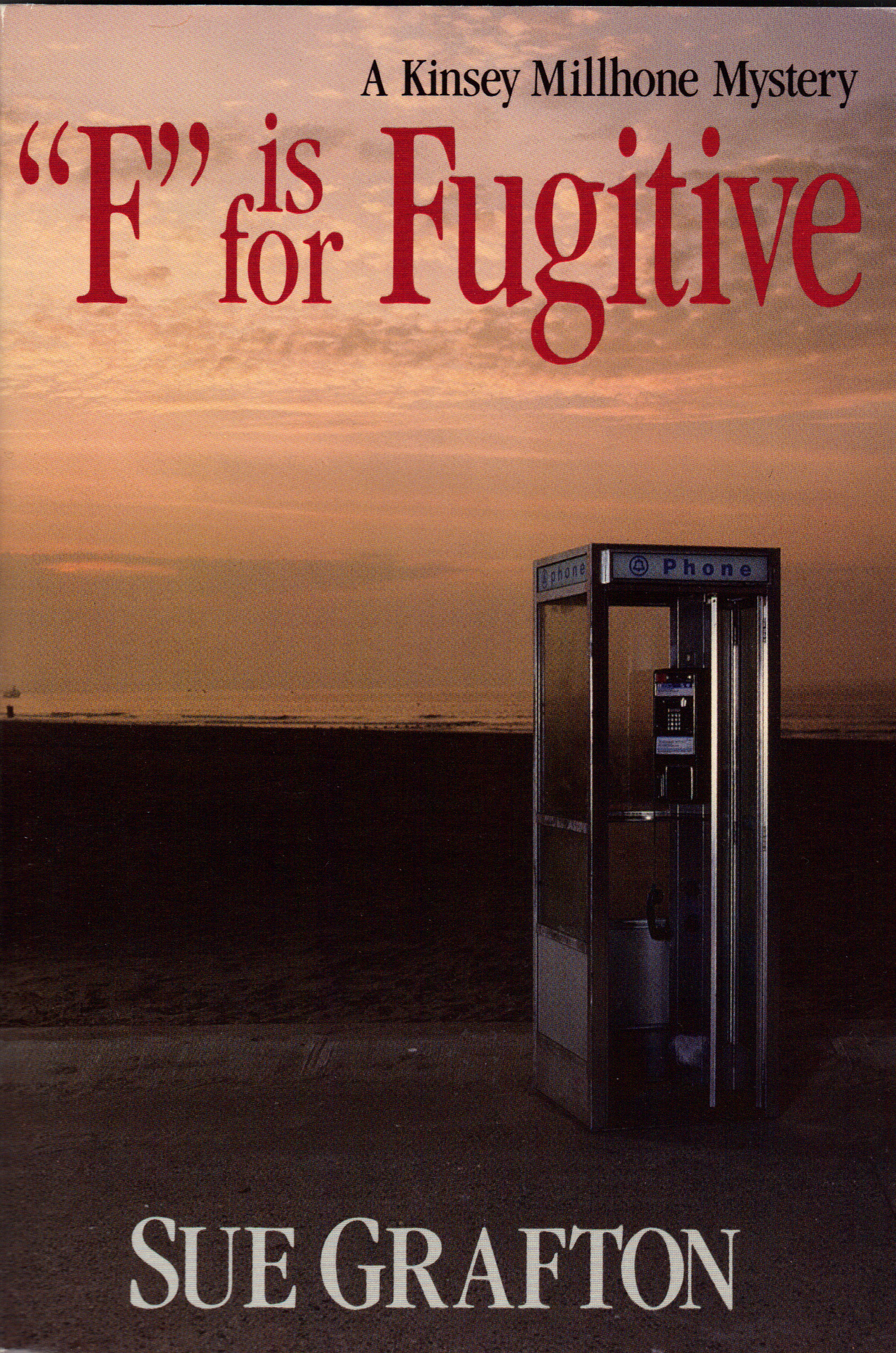 Image for "F" IS FOR FUGITIVE