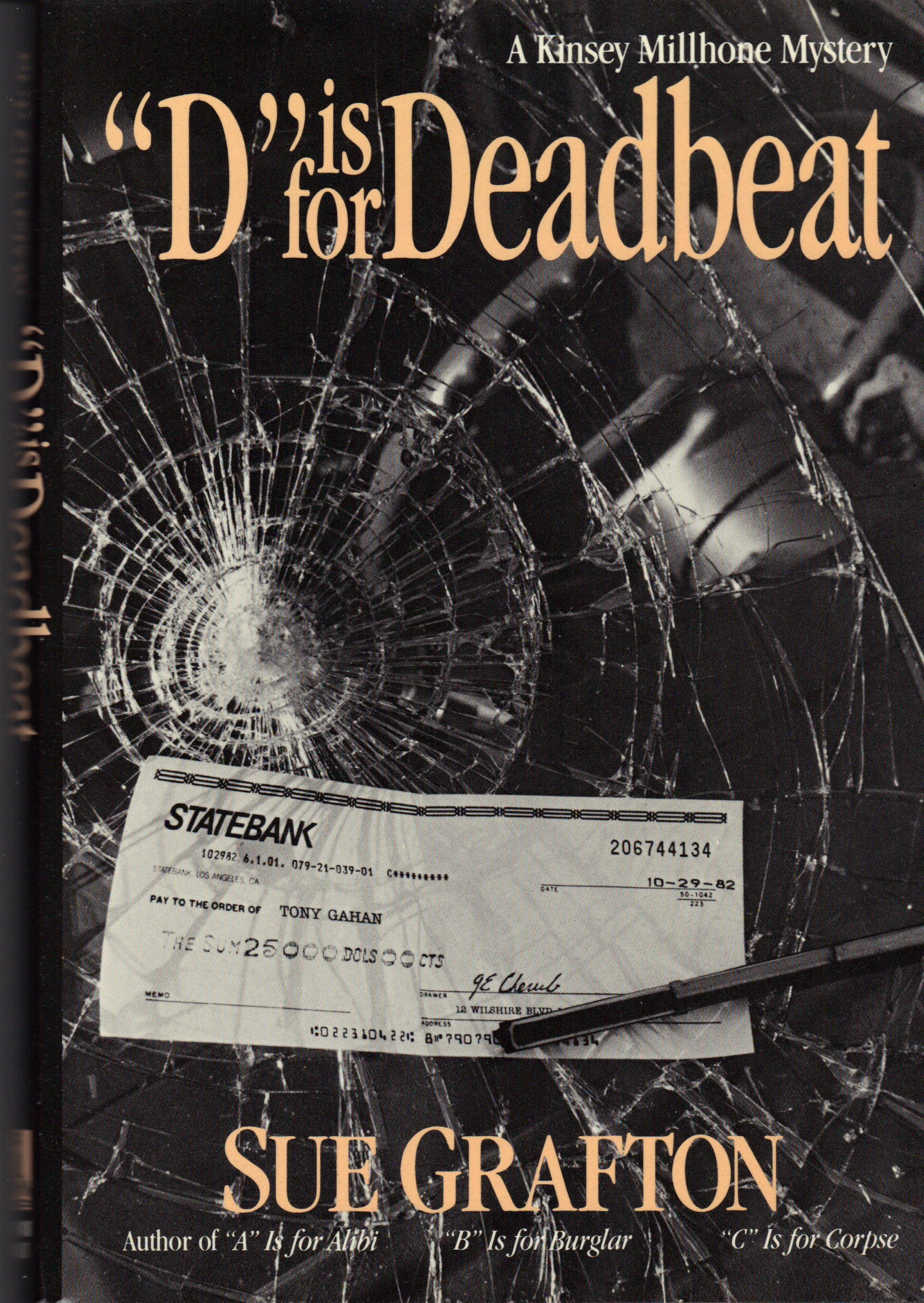 "D" IS FOR DEADBEAT Image for "D" IS FOR DEADBEAT