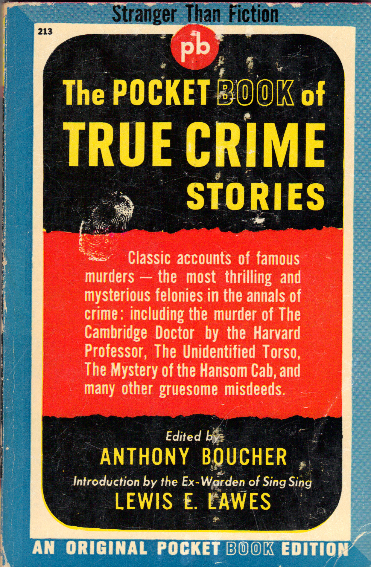 Image for THE POCKET BOOK OF TRUE CRIME STORIES
