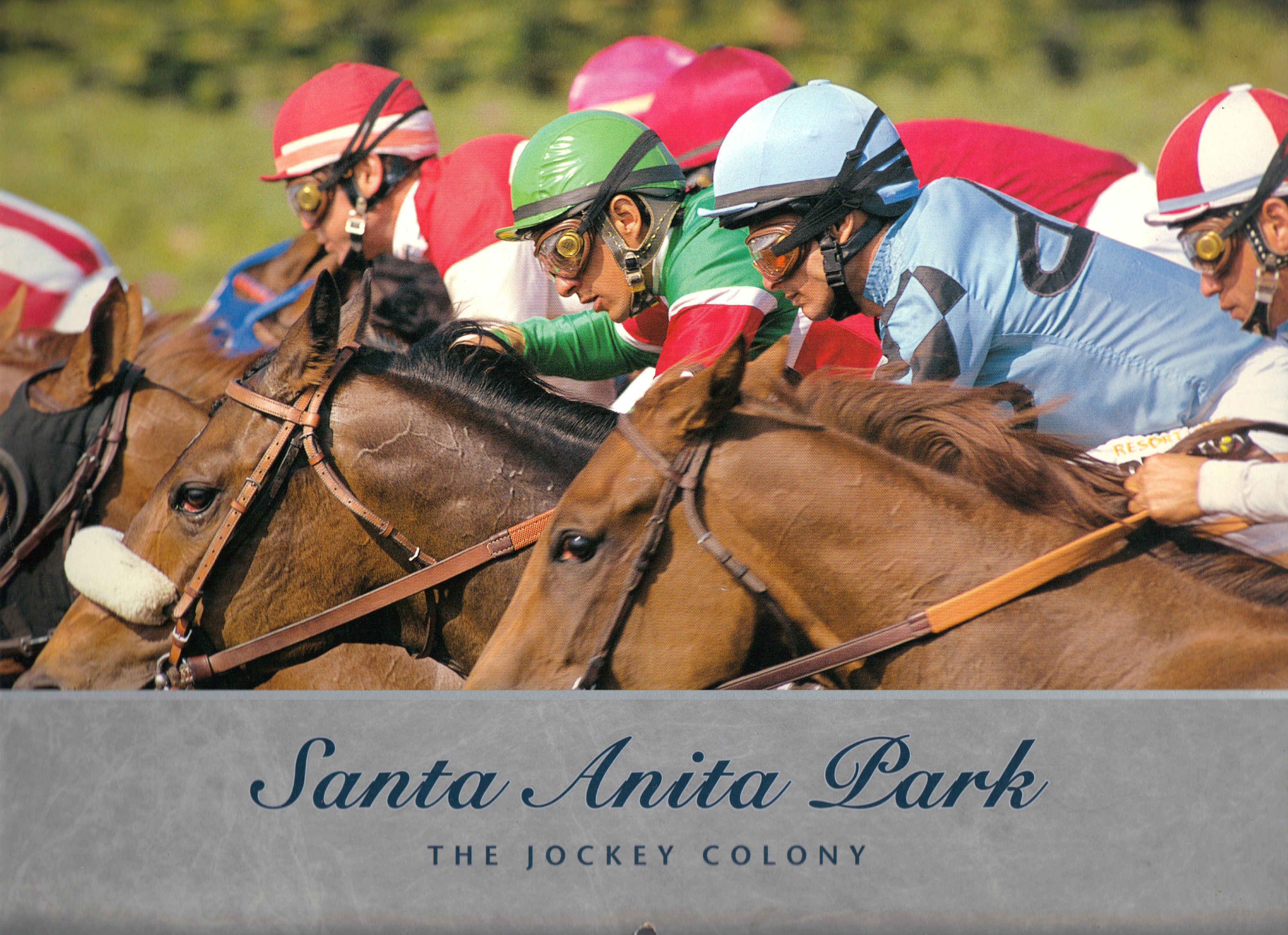 Image for SANTA ANITA CALENDAR 2008 ~ The Jockey Colony