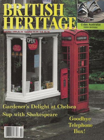 Image for BRITISH HERITAGE ~ April / May 1988