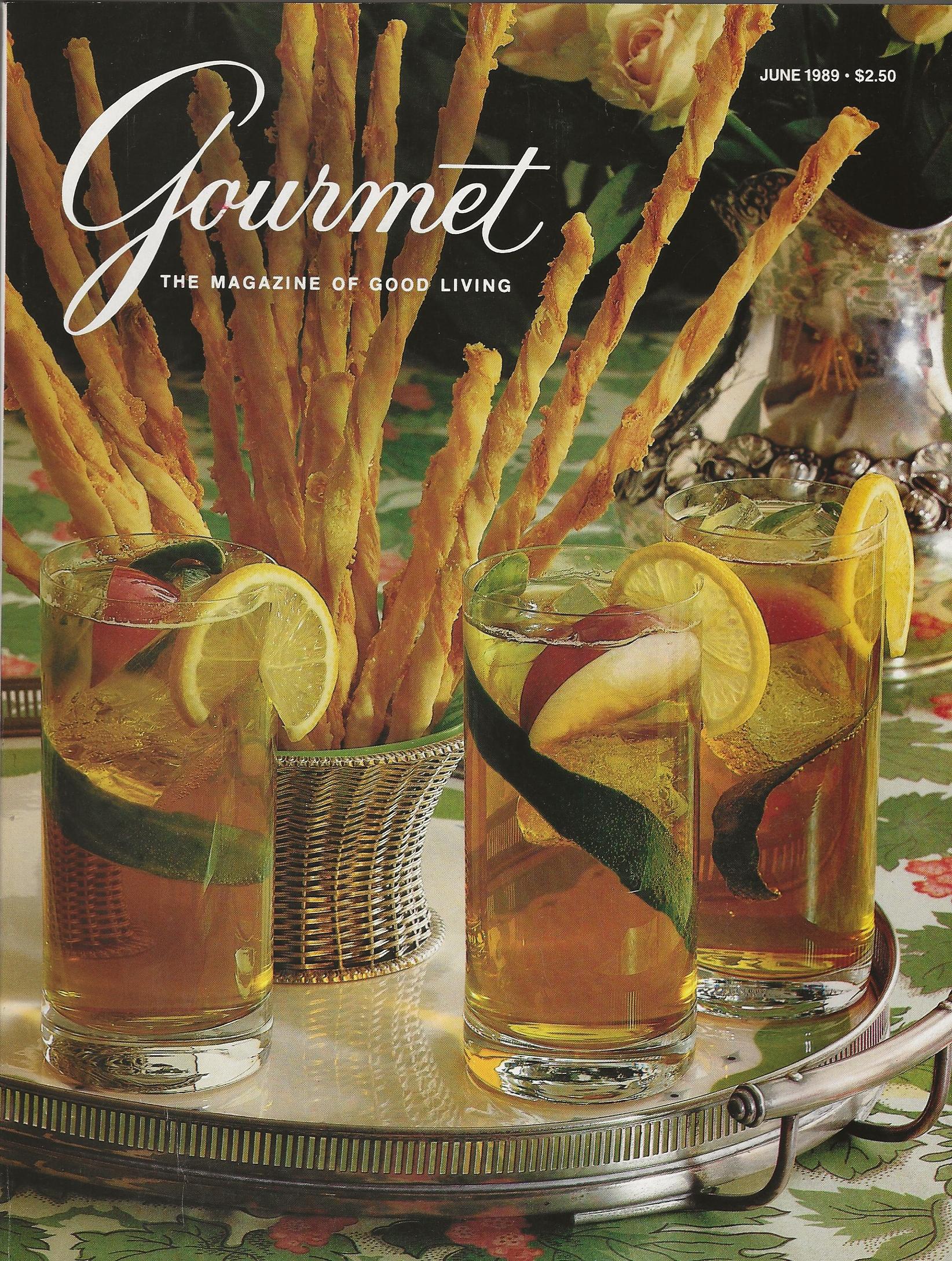 Image for GOURMET ~ The Magazine of Good Living ~ June 1989