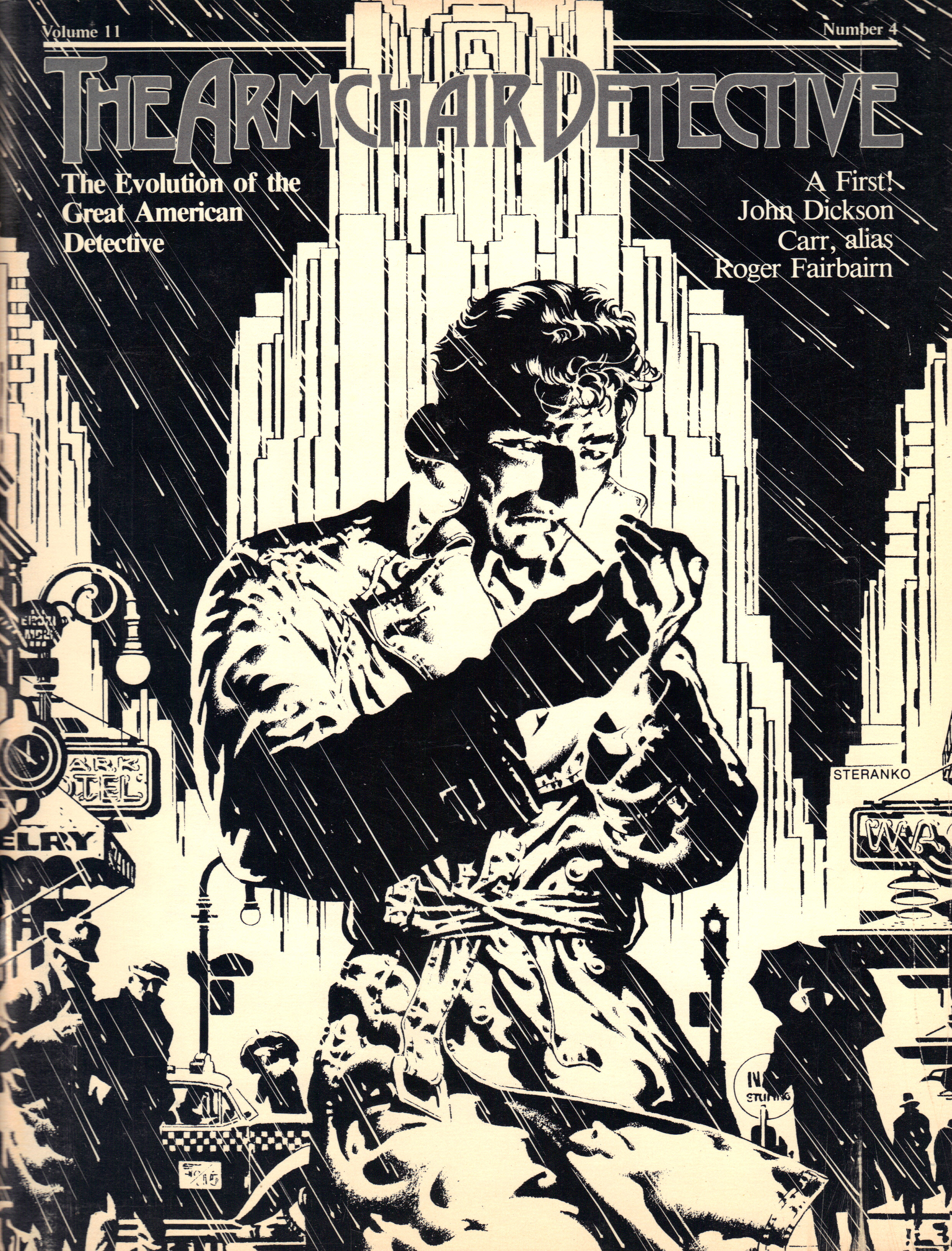 Image for THE ARMCHAIR DETECTIVE ~ October 1978