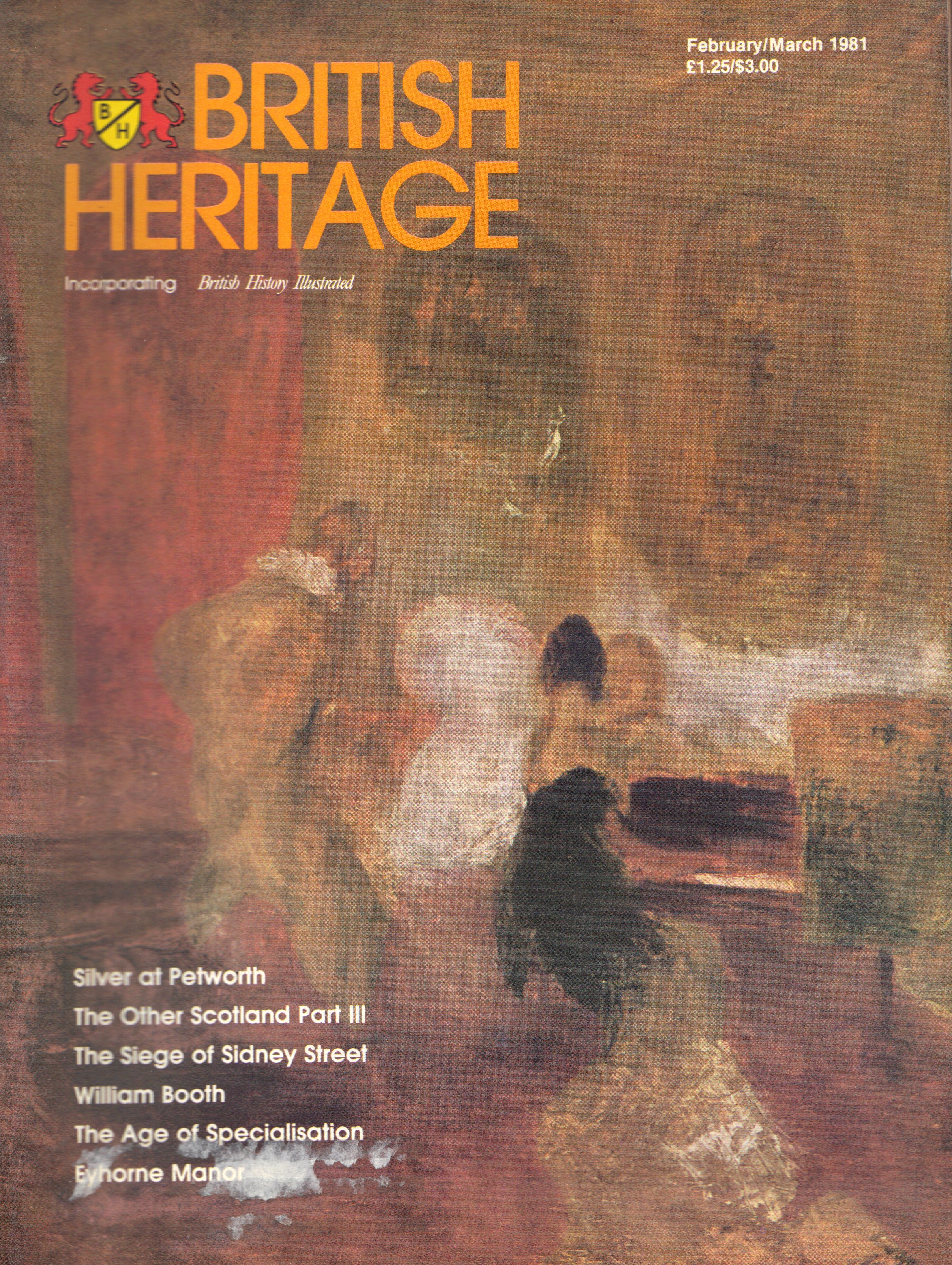 Image for BRITISH HERITAGE ~ February / March 1981