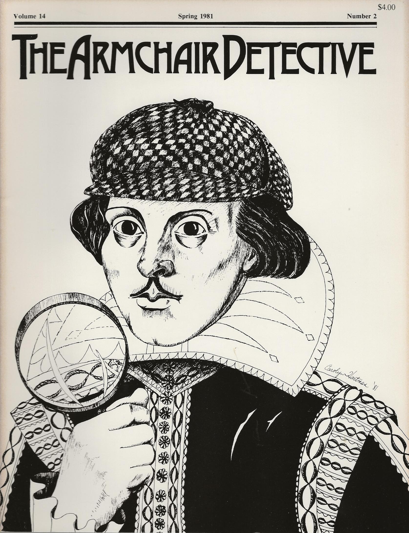 Image for THE ARMCHAIR DETECTIVE ~ Spring 1981