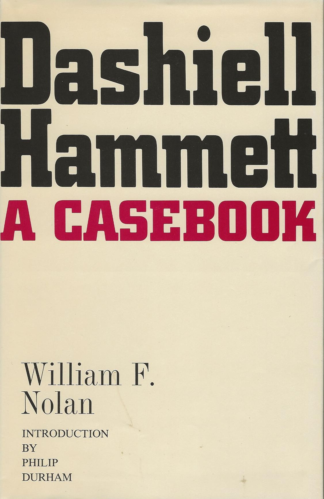 Image for DASHIELL HAMMETT ~ A Casebook