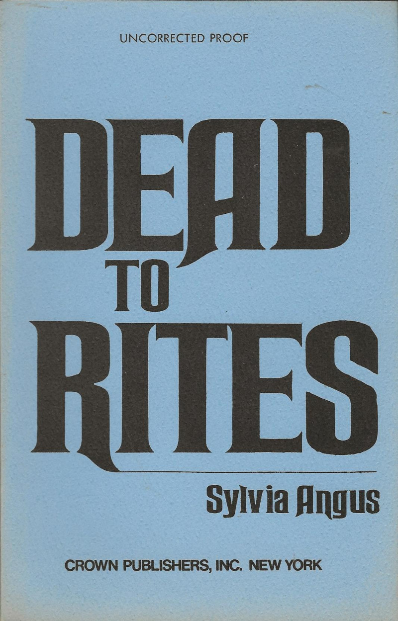 Image for DEAD TO RITES