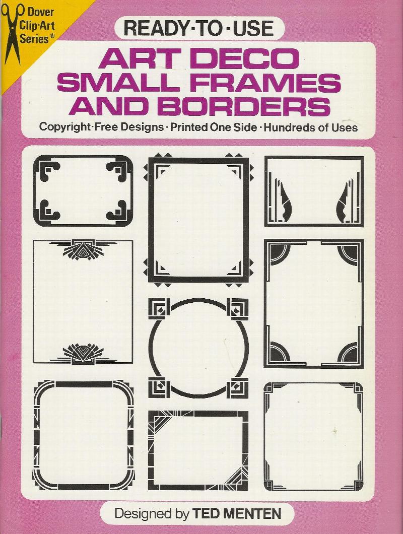Image for ART DECO SMALL FRAMES AND BORDERS