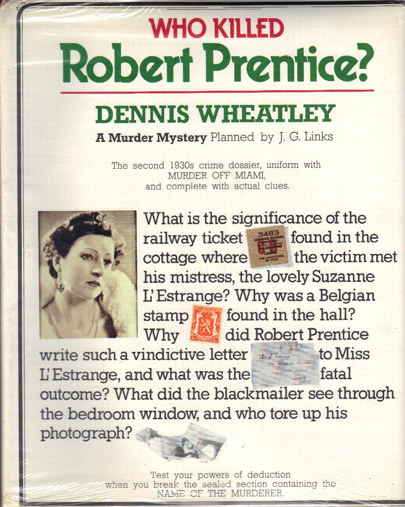 Image for WHO KILLED ROBERT PRENTICE