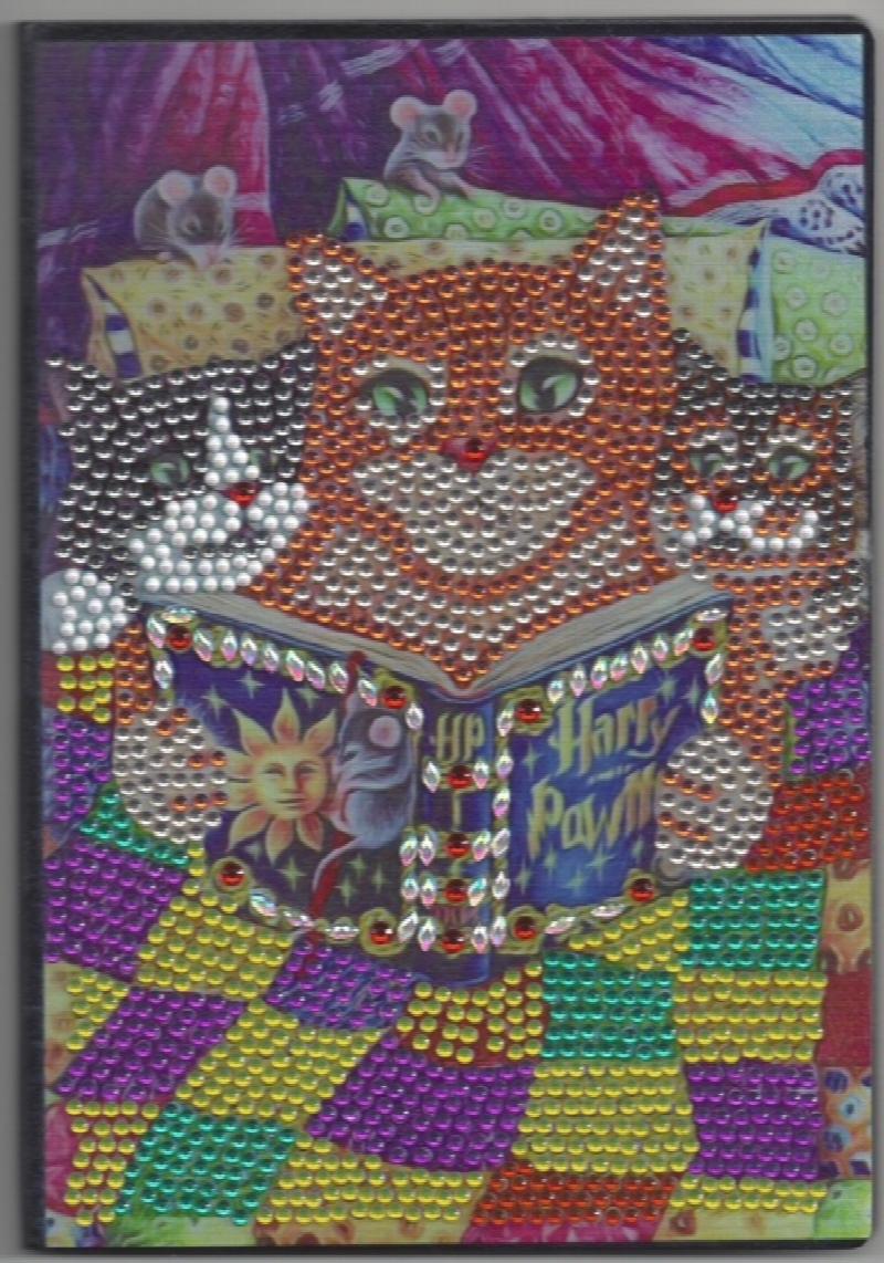 Image for HAND BEADED NOTEBOOK ~ HARRY PAWTER ~ Blank Book
