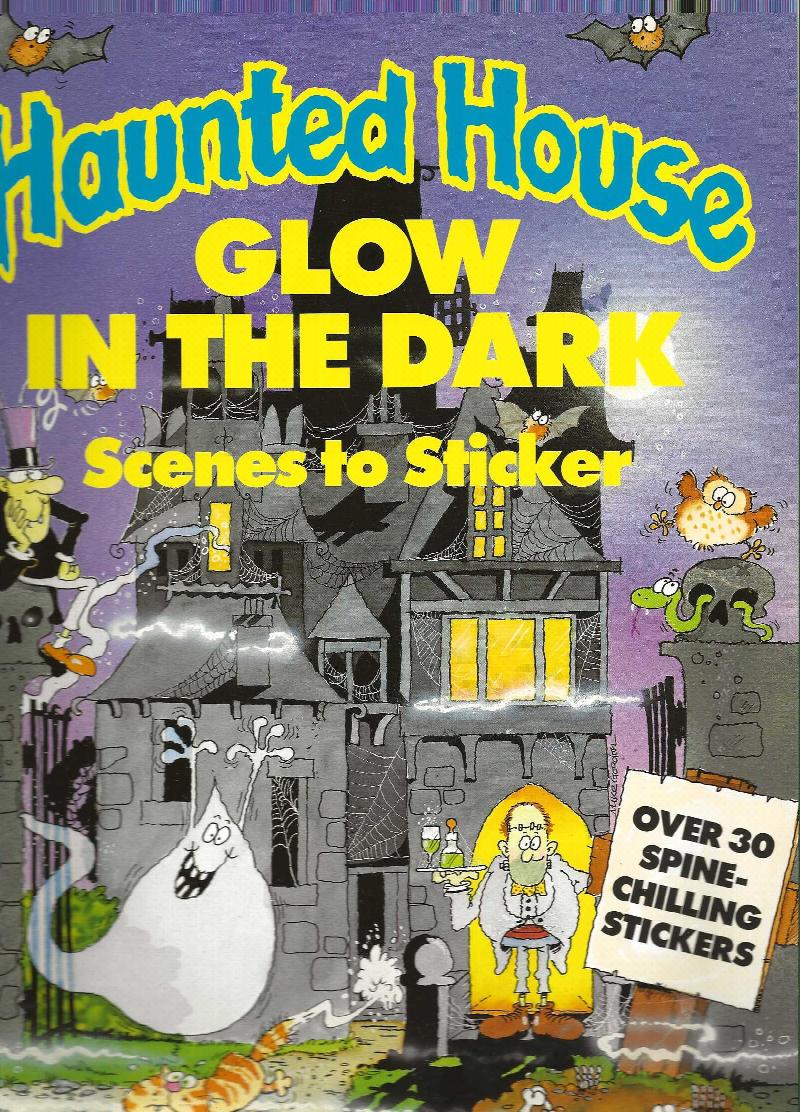 Image for HAUNTED HOUSE GLOW IN THE DARK SCENES TO STICKER
