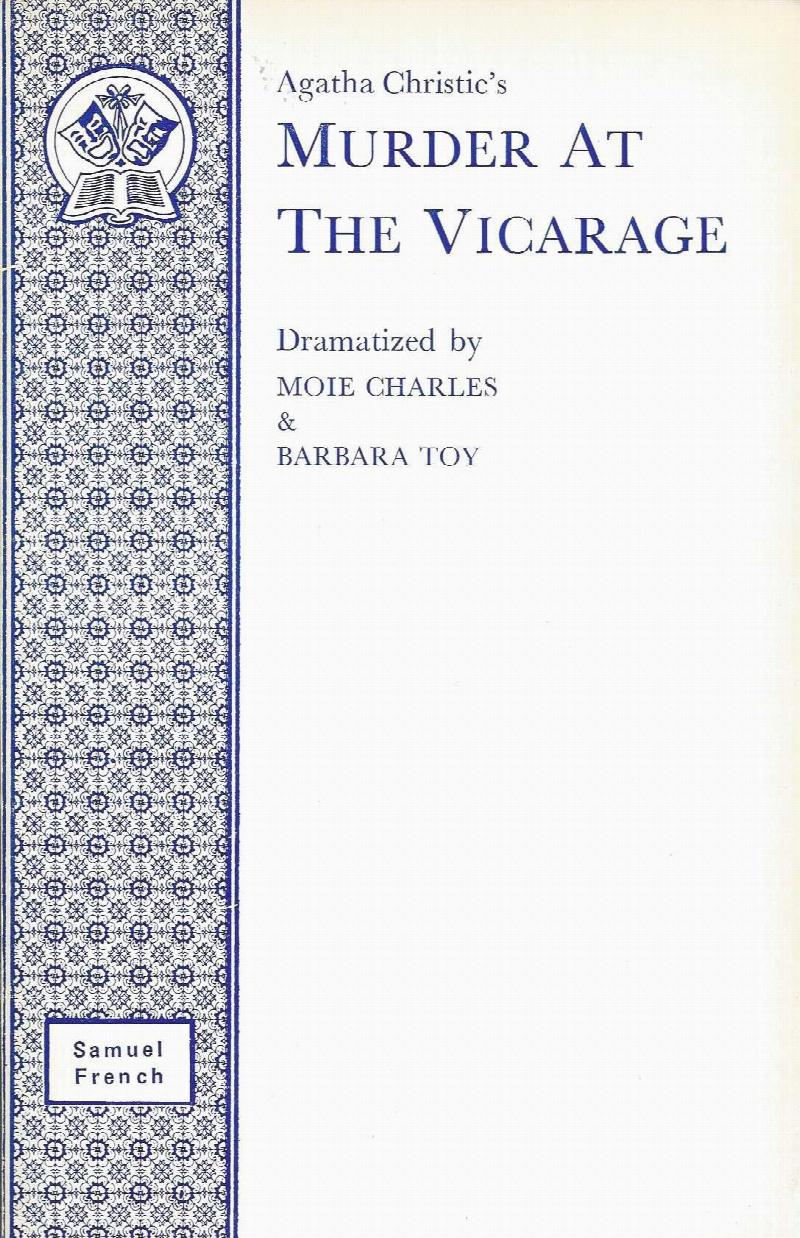 Image for MURDER AT THE VICARAGE ~ A Play