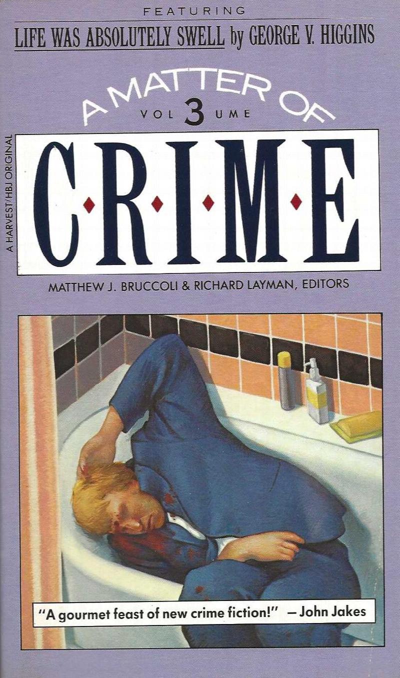 Image for A MATTER OF CRIME VOLUME 3
